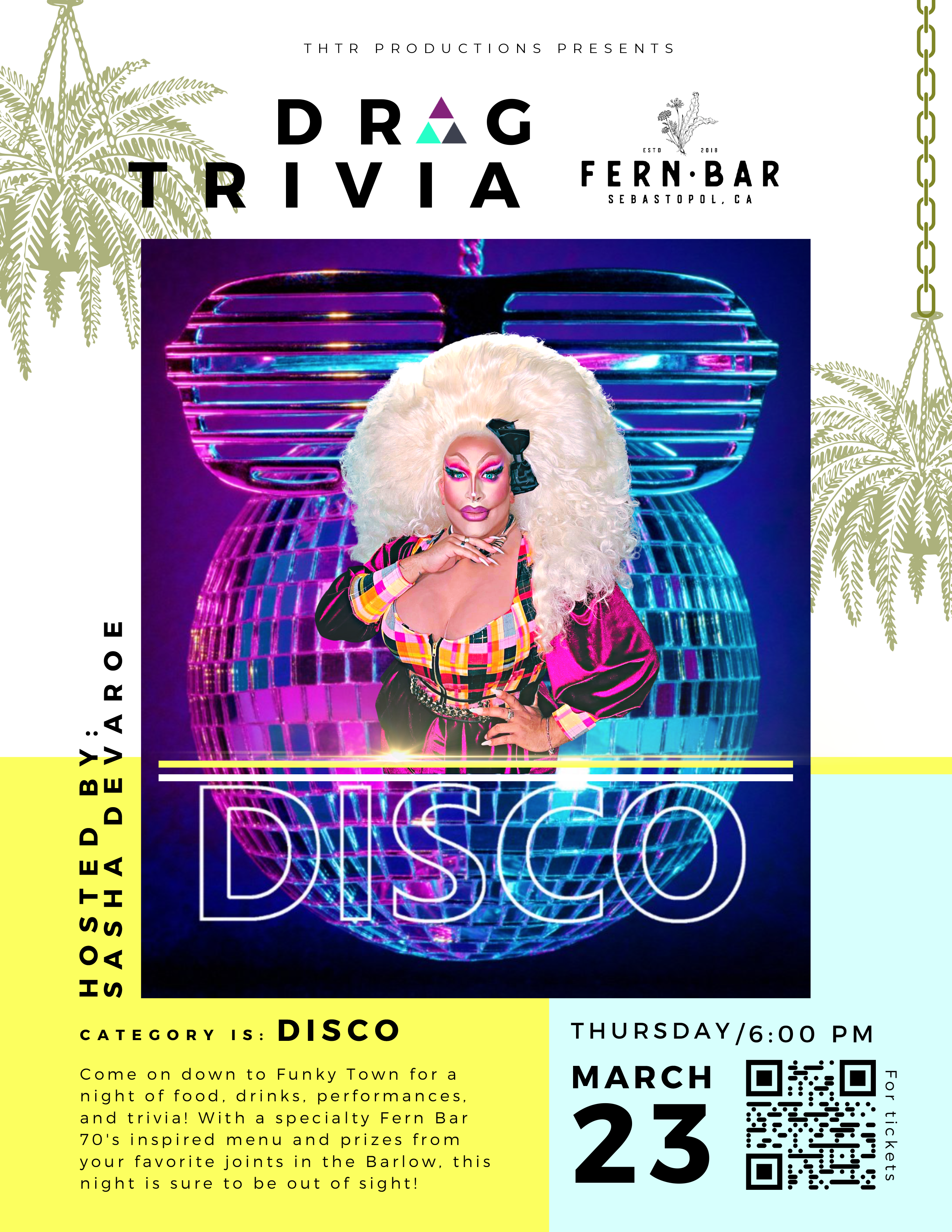 Collection of Drag Trivia at Fern Bar in a gallery layout
