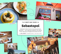 Collection of SF Chronicle Best Day Ever in Sebastopol in a gallery layout