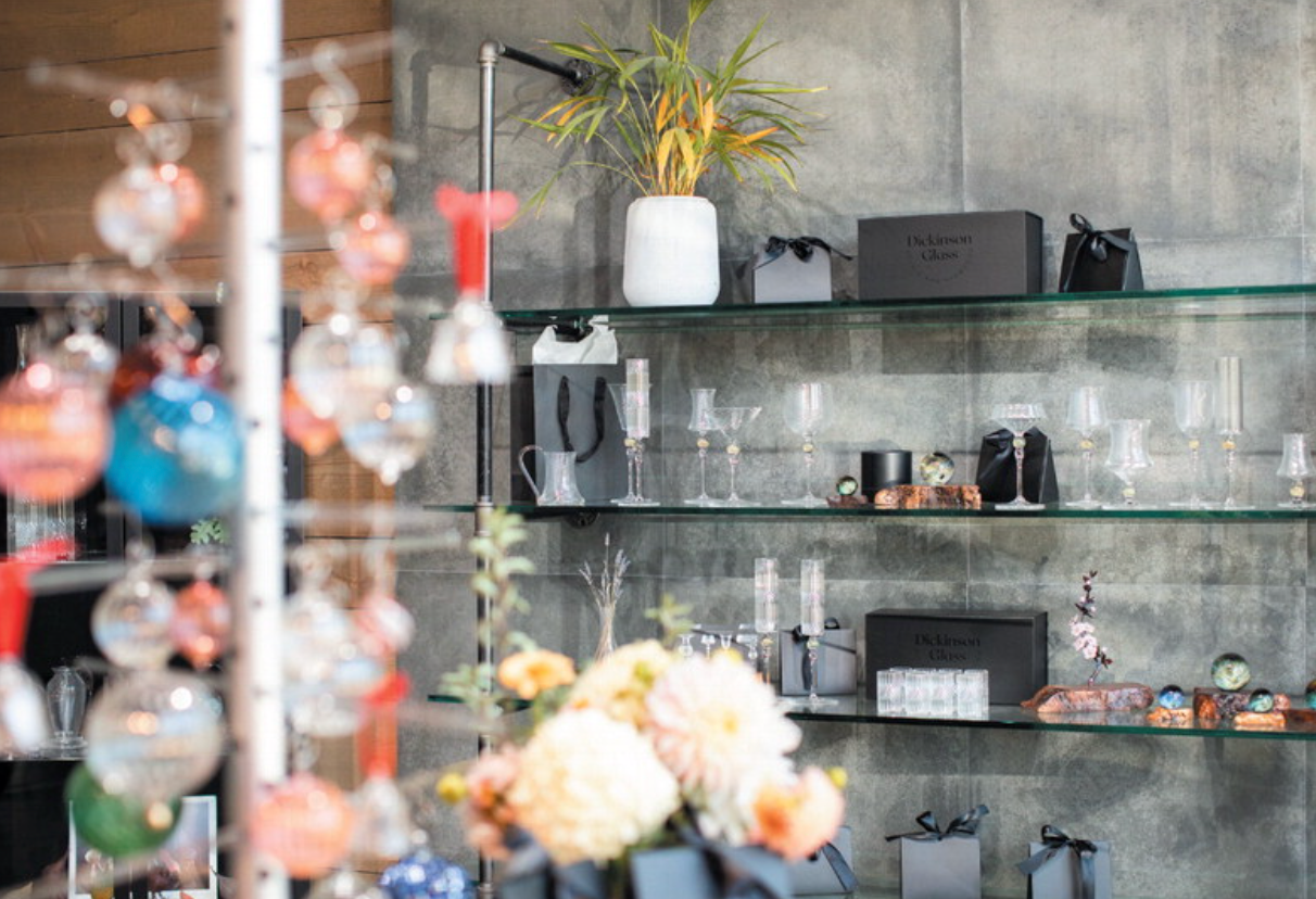 Image of A Clear Focus | Glassblower Michael Dickinson brings sparkle to the holidays at his Sebastopol studio.