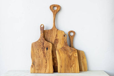 Handmade Large Olive Wood Cutting Board