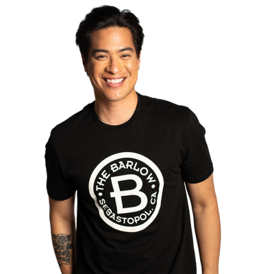 Barlow Men's Perfect Weight T-shirt- Black