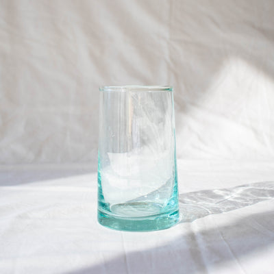 Set of 6 Moroccan Tumblers - 100% Hand blown Recycled Glass